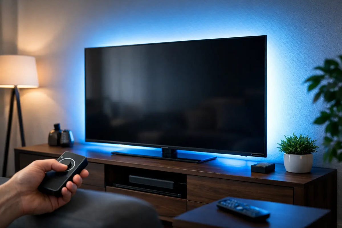 How to Backlight Television for a Better Setup