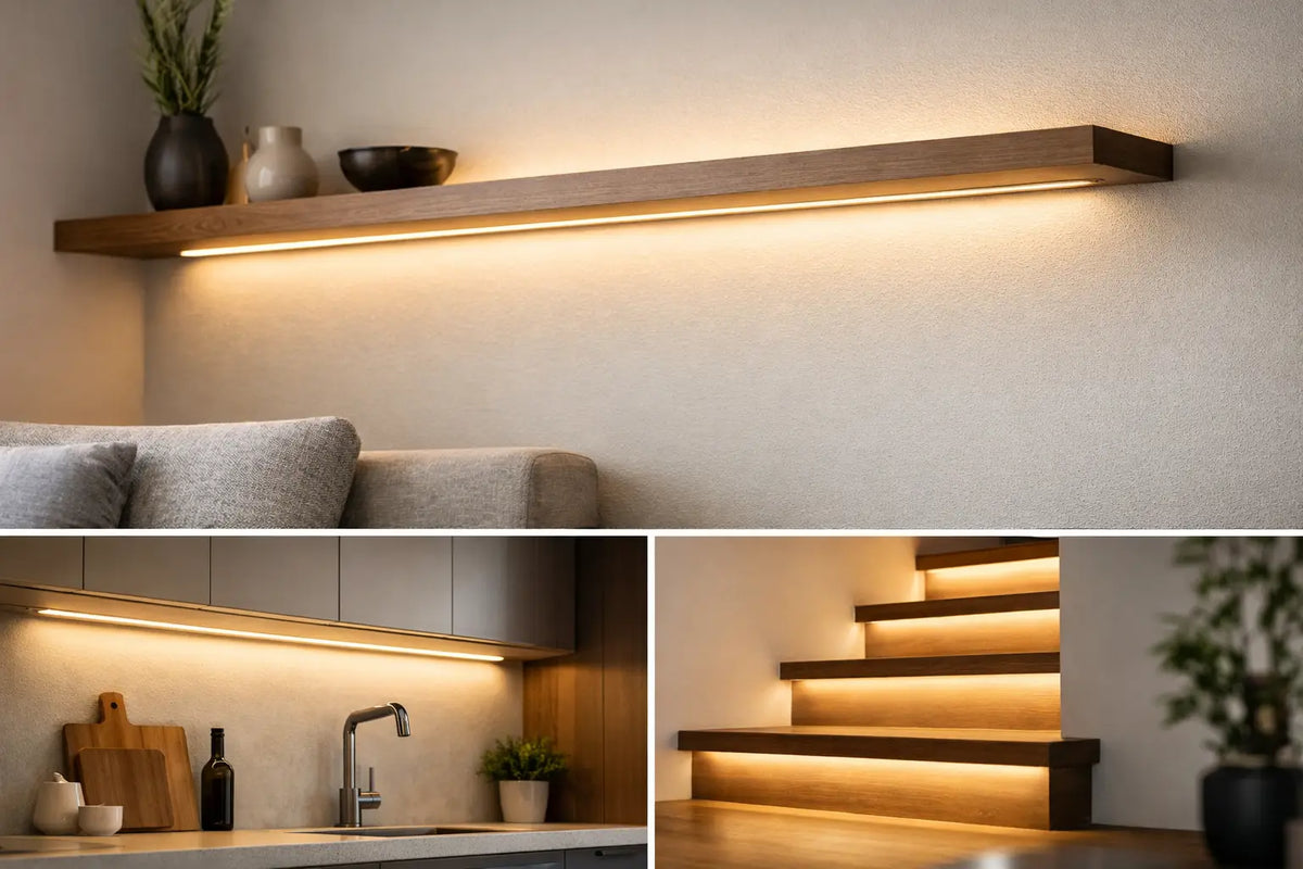 How to Hide LED Strip Lights for a Clean Glow