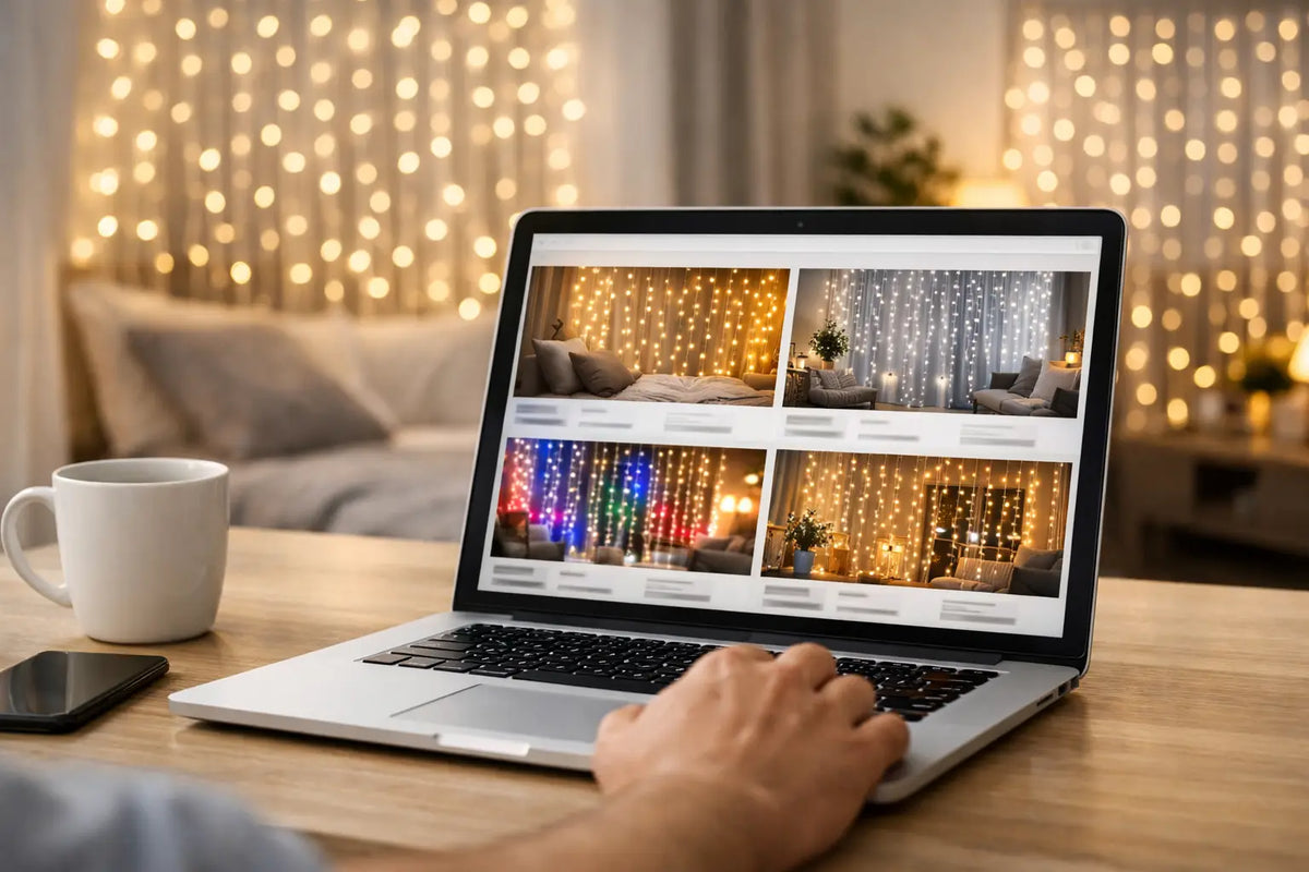 How to Buy LED Curtain Lights Online for Any Room