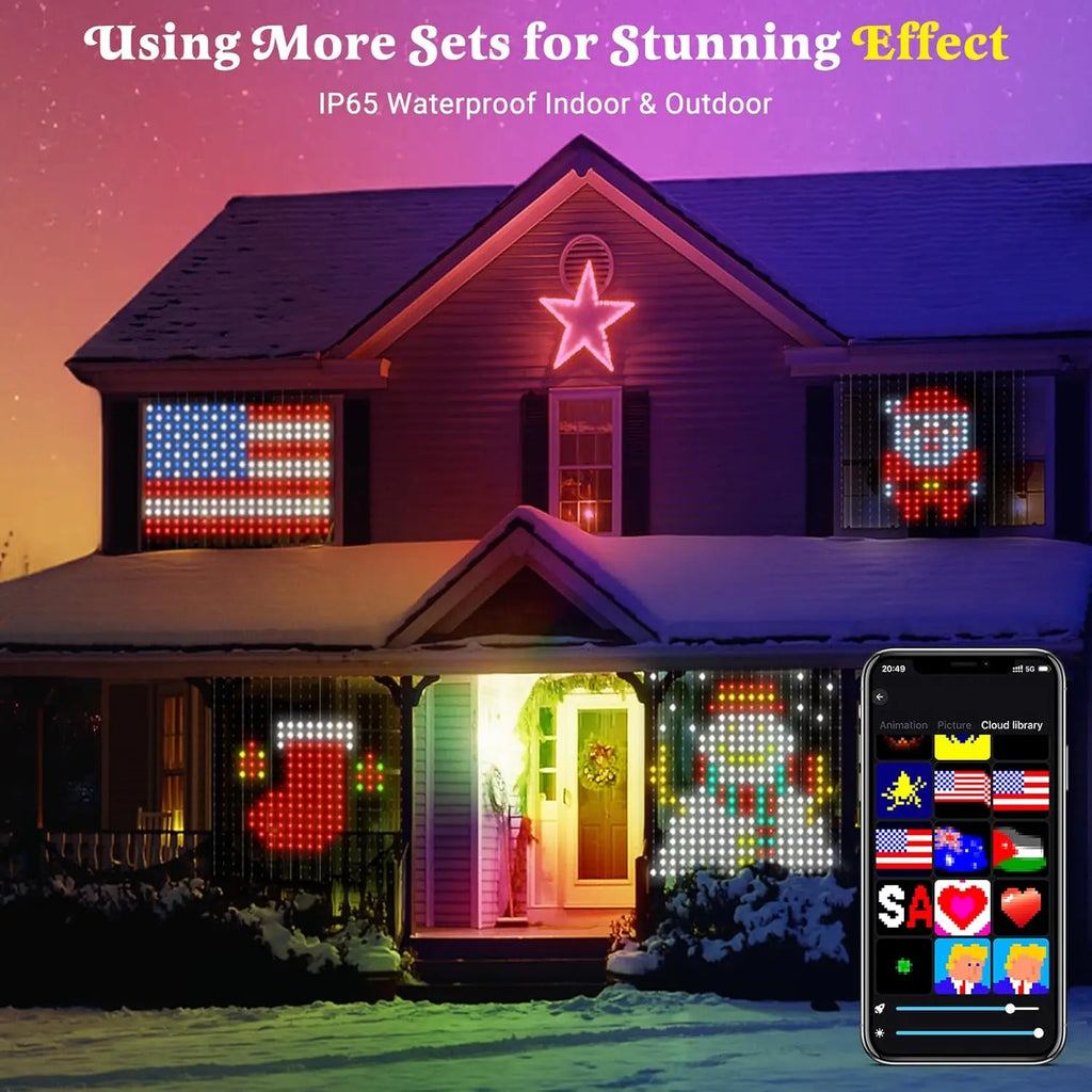 Glow Curtain Lights