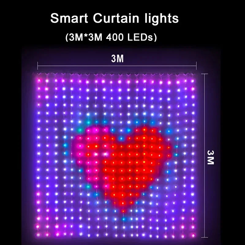 Glow Curtain Lights