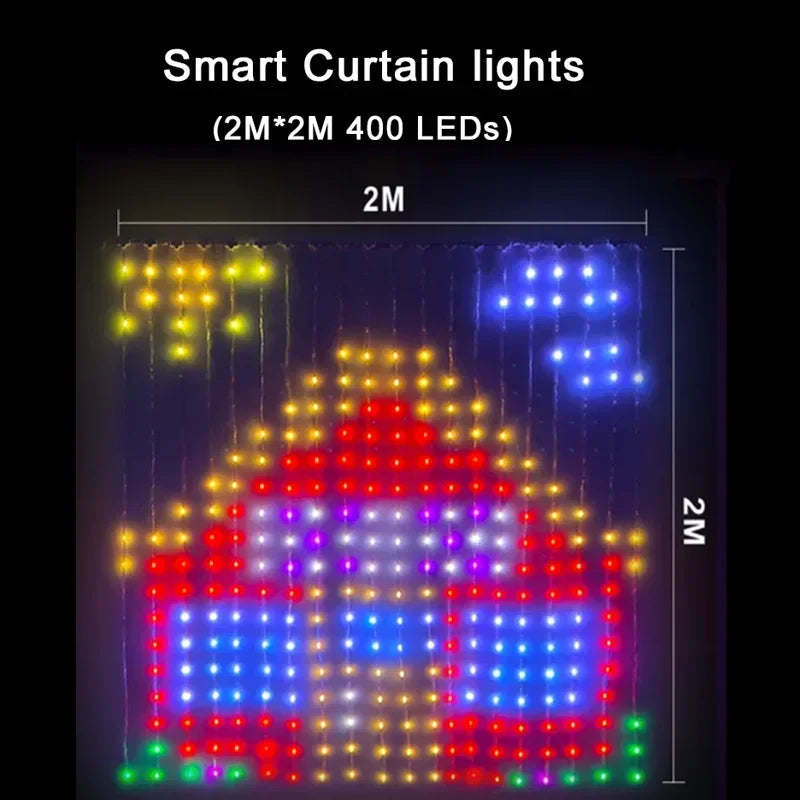 Glow Curtain Lights