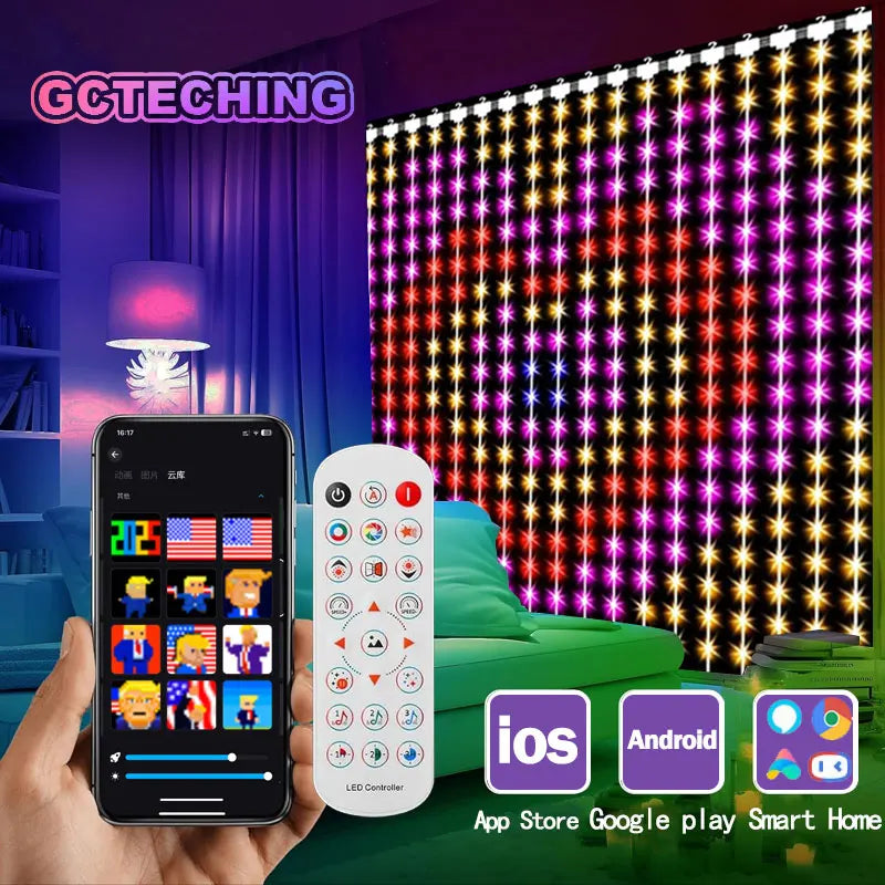 Glow Curtain Lights