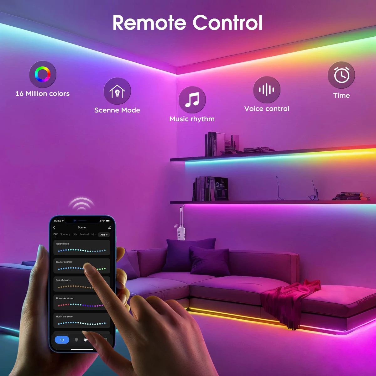 GlowLine LED Strip Lights