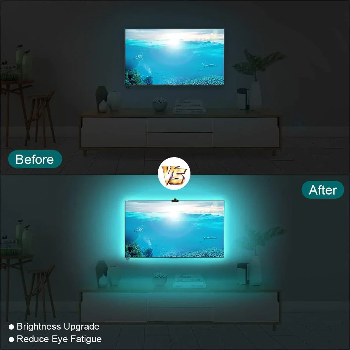 GlowSync™ RGBIC TV Backlight